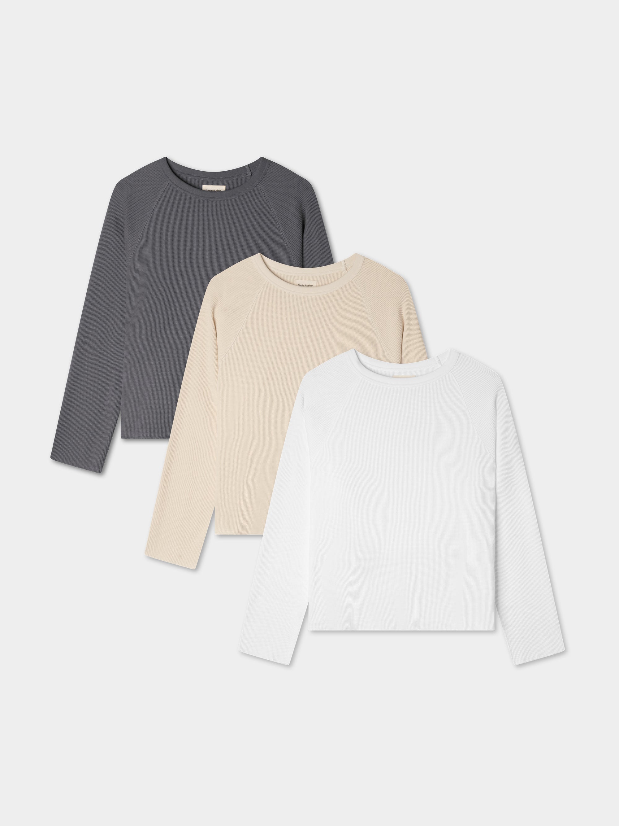 Raglan Waffle Knit Thermal V2 3 Pack