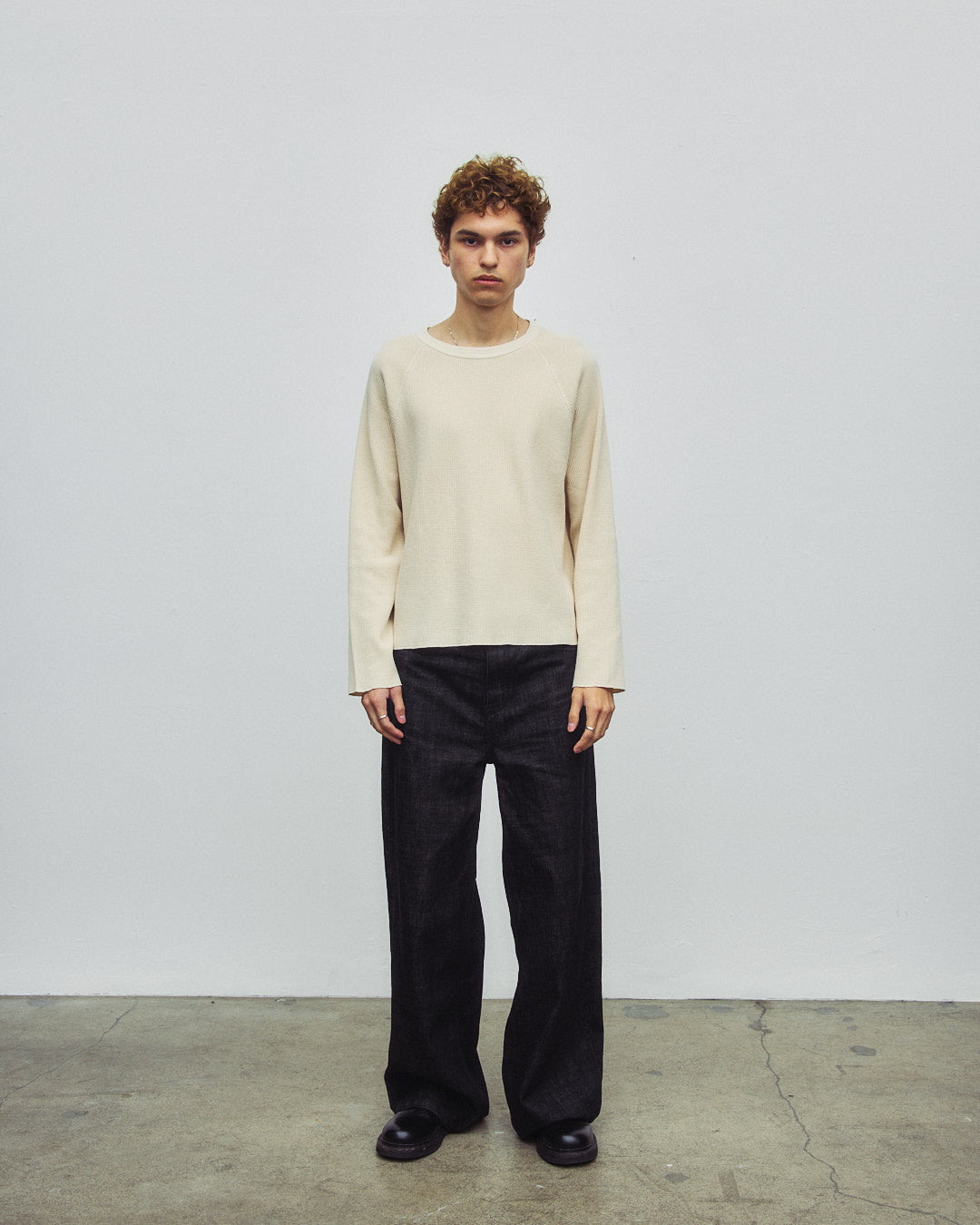 Raglan Waffle Knit Thermal V2