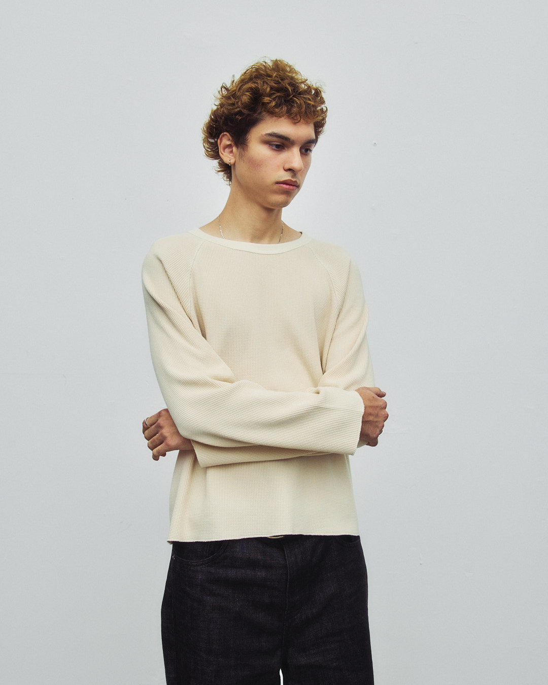 Raglan Waffle Knit Thermal V2