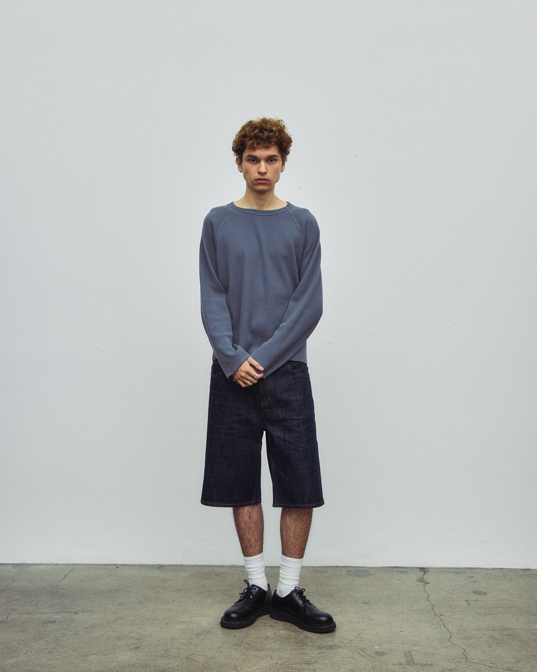 Raglan Waffle Knit Thermal V2