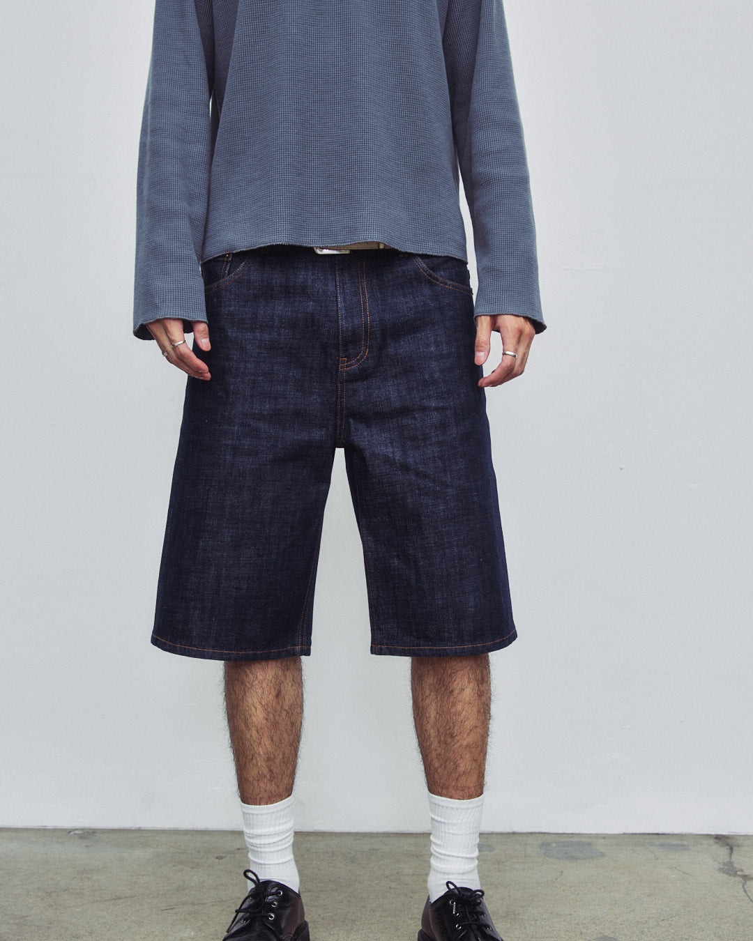 Baggy Selvedge Denim Shorts