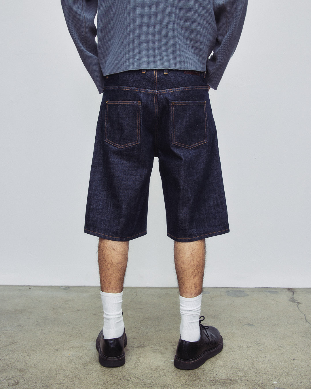 Baggy Selvedge Denim Shorts