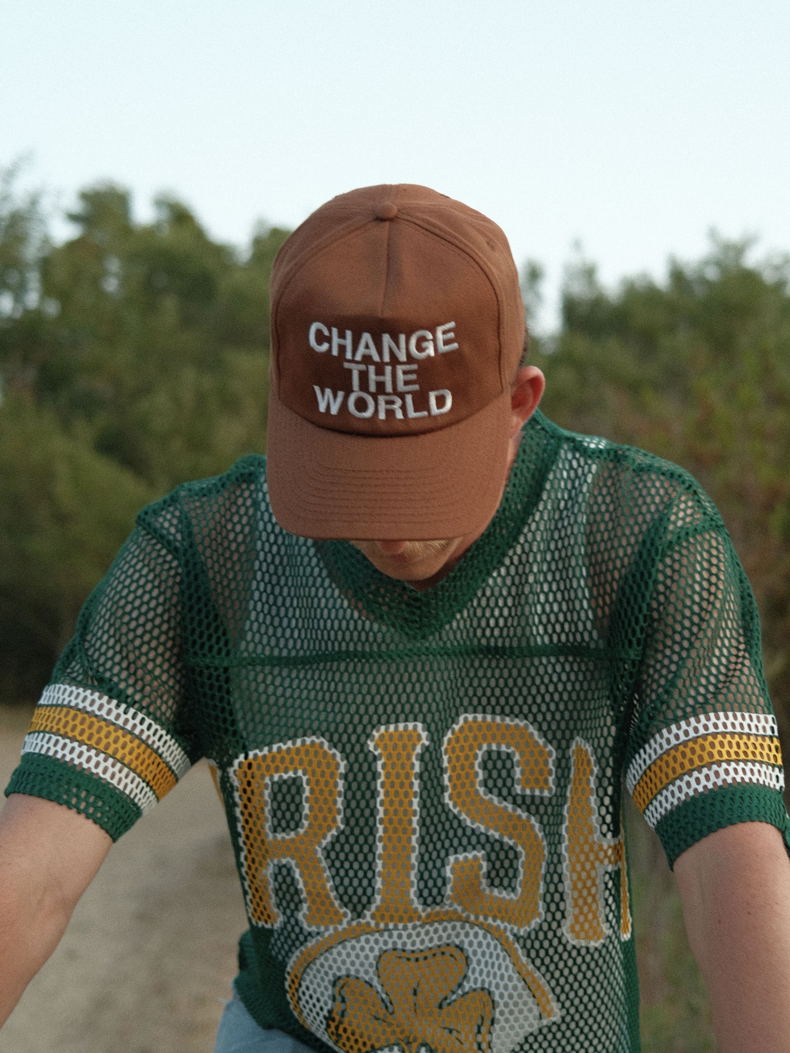 Change the World 5 Panel Hat
