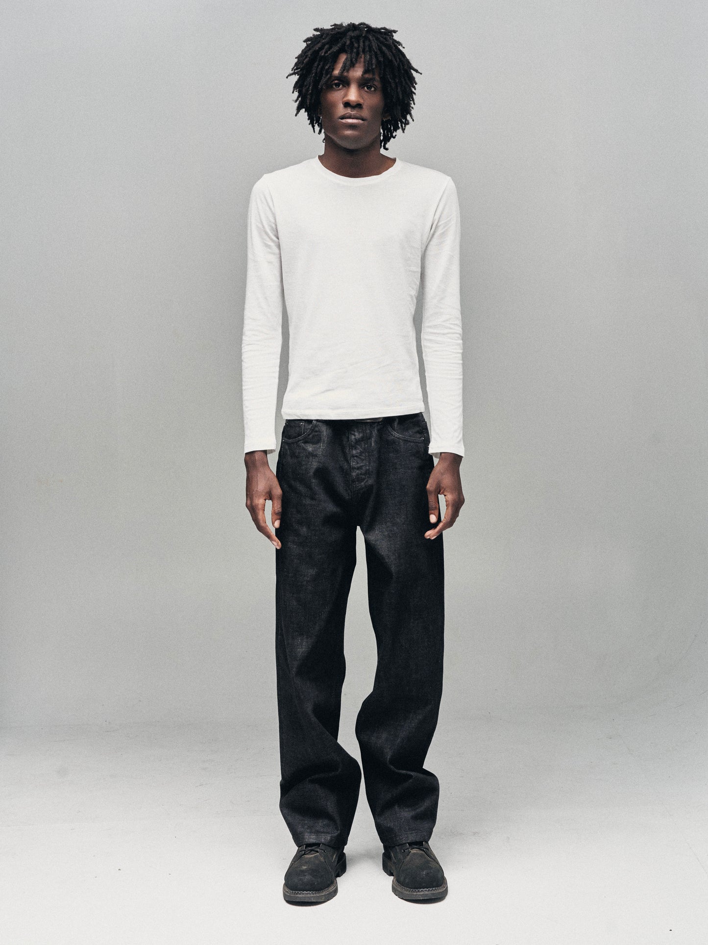 Relaxed Straight Selvedge Denim Jeans [OLD STOCK]