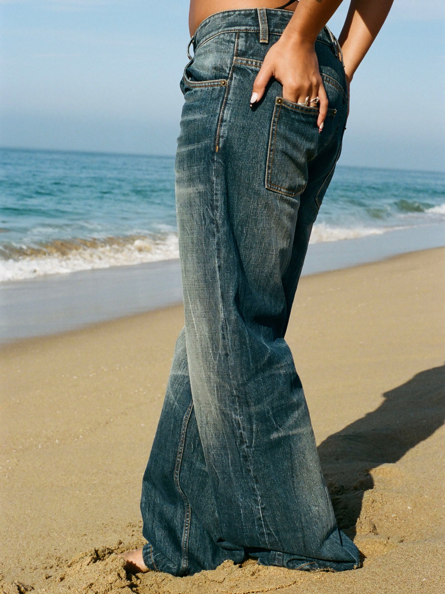 Relaxed Straight Selvedge Denim Jeans