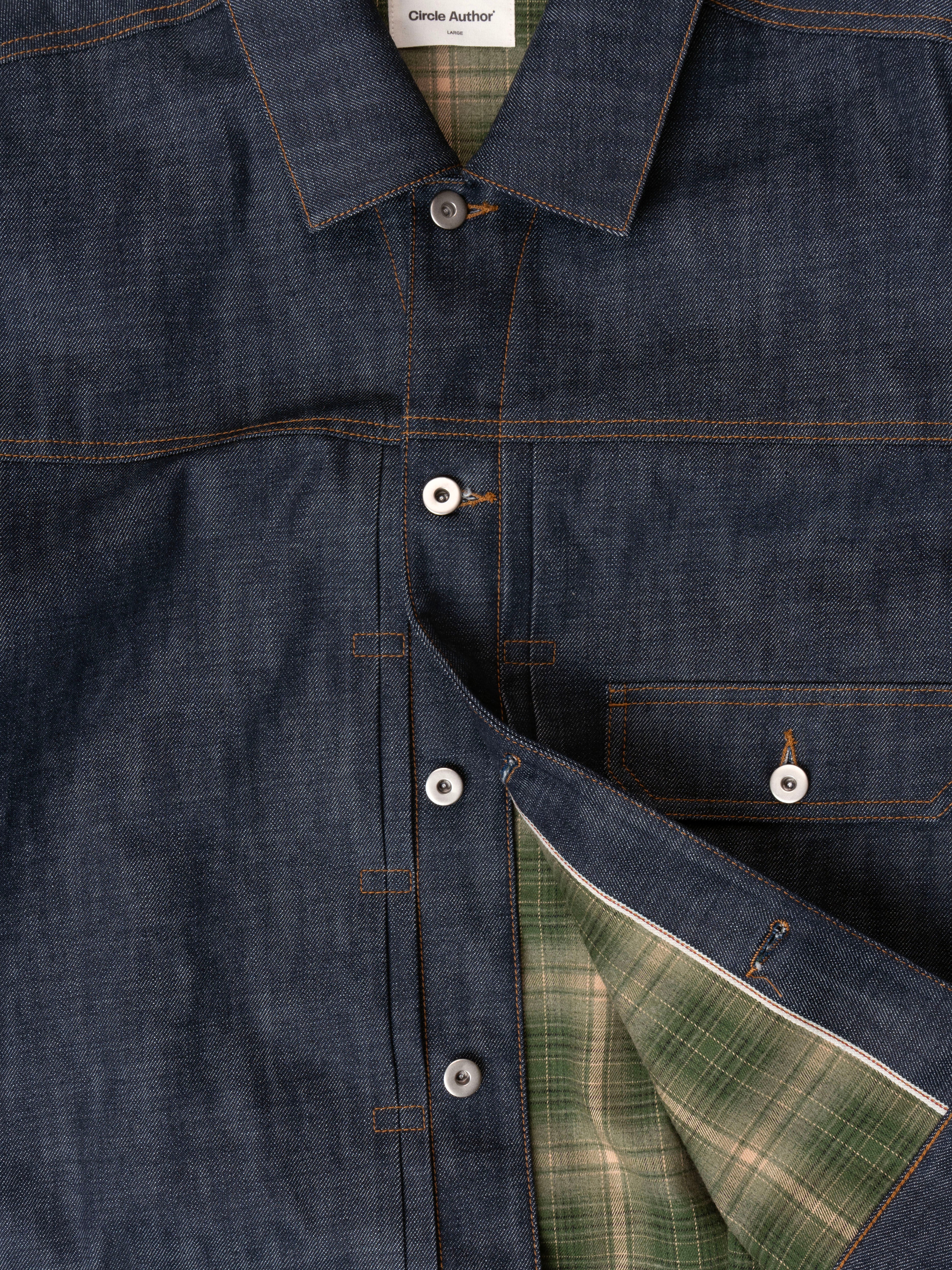 Type I Lined Selvedge Denim Jacket – Circle Author