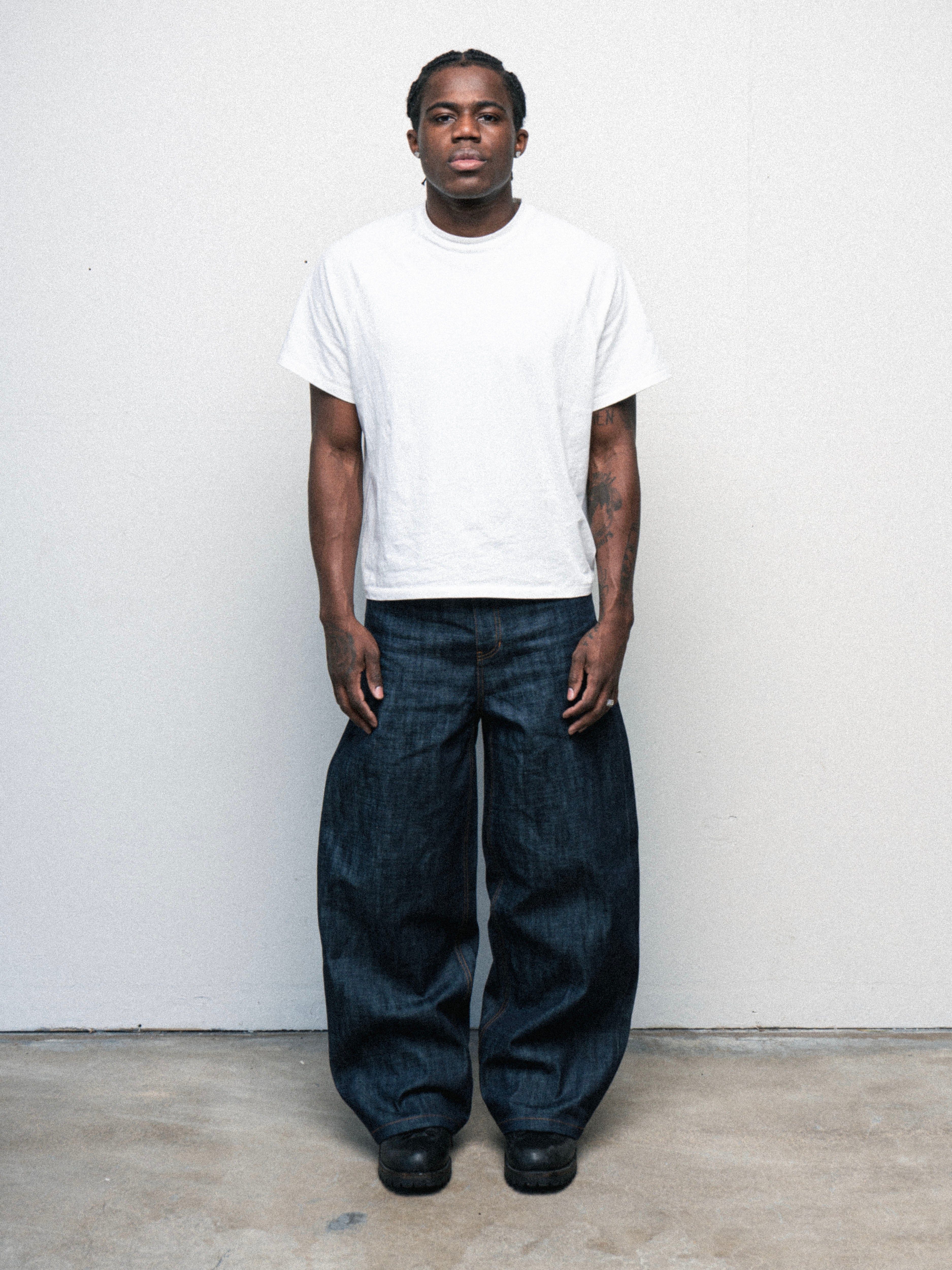 Baggy Selvedge Denim Jeans – Circle Author