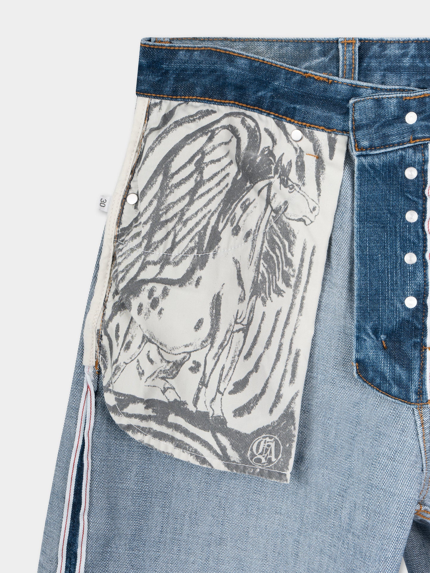 Fledge Selvedge Denim Shorts