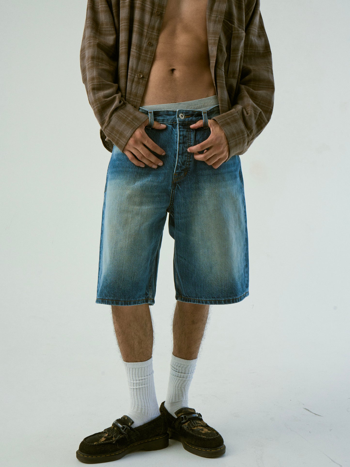 Fledge Selvedge Denim Shorts