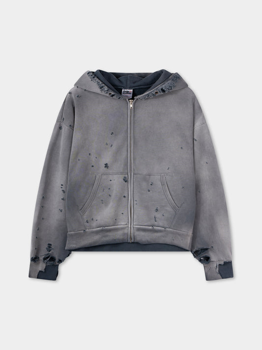Core Thrashed Zip Hoodie